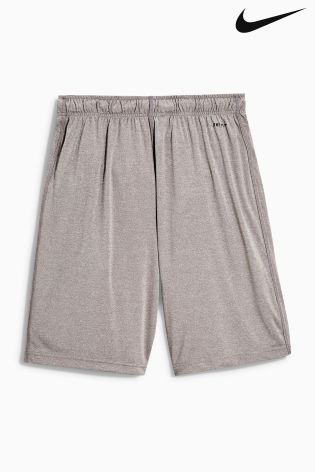 Grey Nike Gym Dry-FIT Fly Short 2.0